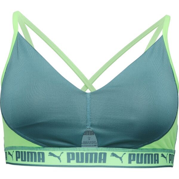 Puma Puma STRONG STRAPPY Дамско бюстие, светлосиньо, размер