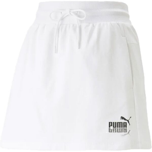 Puma Puma SUMMER SPLASH SWEAT SKIRT 5 Дамска пола, бяло, размер
