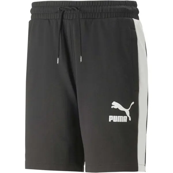 Puma Puma T7 ICONIC SHORTS 8" TR Мъжки къси панталонки, черно, размер