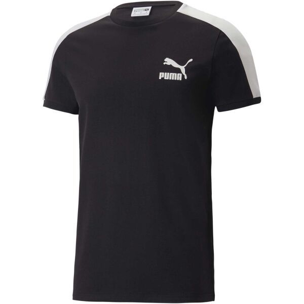 Puma Puma T7 ICONIC TEE Мъжка тениска, черно, размер