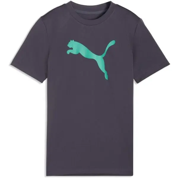 Puma Puma TAD ESSENTIALS CAT LOGO TEE B Спортна тениска за момчета, тъмносиво, размер