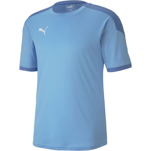 Puma Puma TEAM FINAL 21 TRAINING JERSEY Мъжка тениска, светлосиньо, размер