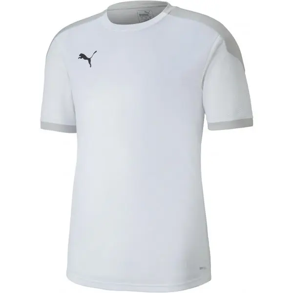 Puma Puma TEAM FINAL 21 TRAINING JERSEY Мъжка тениска за трениране, бяло, размер
