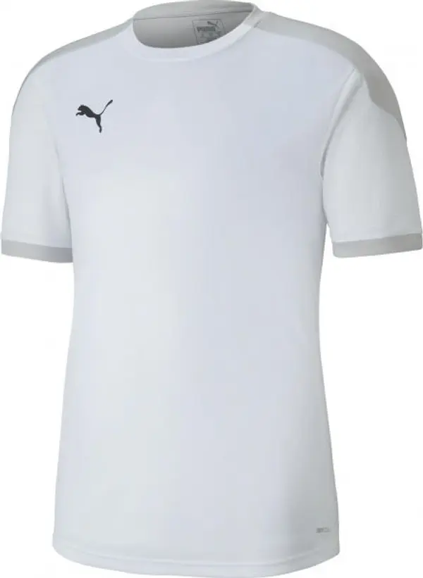 Puma Puma TEAM FINAL 21 TRAINING JERSEY Мъжка тениска за трениране, бяло, размер XXL