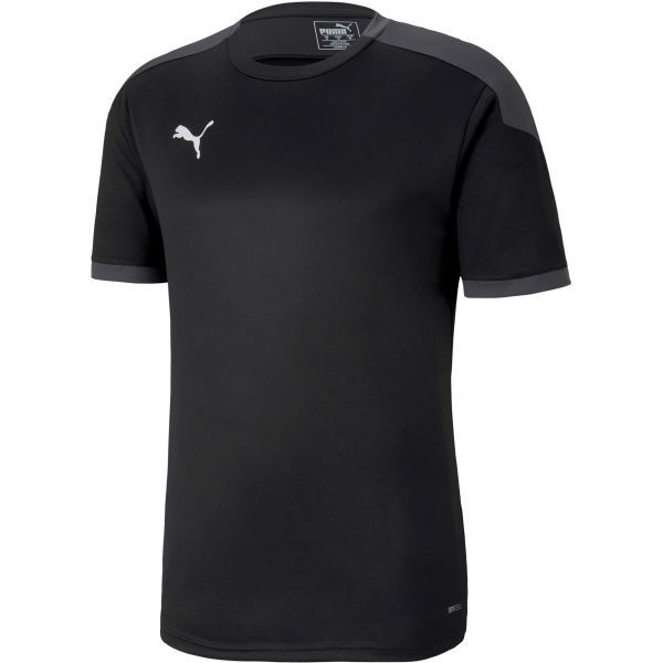 Puma Puma TEAM FINAL 21 TRAINING JERSEY Мъжка тениска за трениране, черно, размер