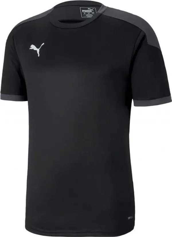 Puma Puma TEAM FINAL 21 TRAINING JERSEY Мъжка тениска за трениране, черно, размер