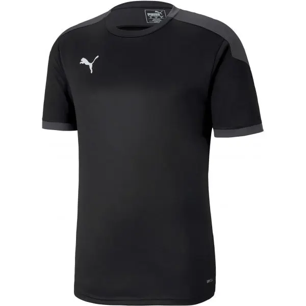Puma Puma TEAM FINAL 21 TRAINING JERSEY Мъжка тениска за трениране, черно, размер