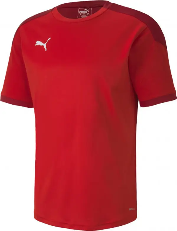 Puma Puma TEAM FINAL 21 TRAINING JERSEY Мъжка тениска за трениране, червено, размер