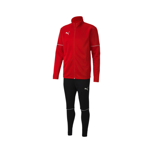 Puma Puma TEAM GOAL TRACKSUIT CORE JR Спортен комплект за момчета, червено, размер