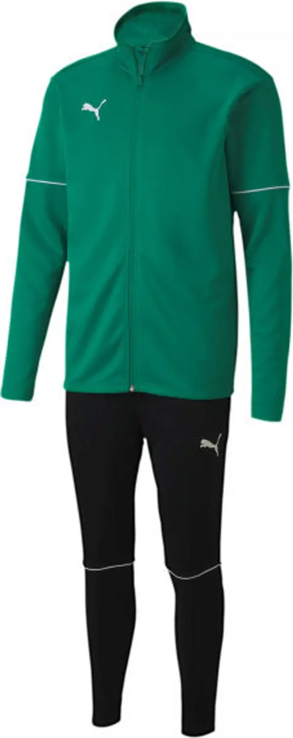 Puma Puma TEAM GOAL TRACKSUIT CORE JR Спортен комплект за момчета, зелено, размер
