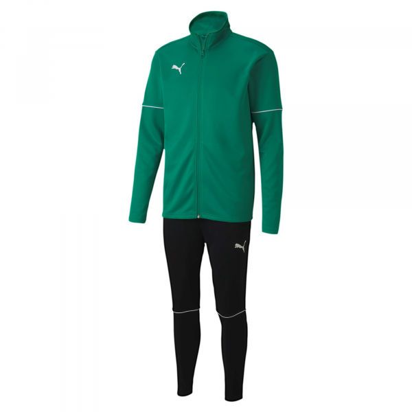 Puma Puma TEAM GOAL TRACKSUIT CORE JR Спортен комплект за момчета, зелено, размер