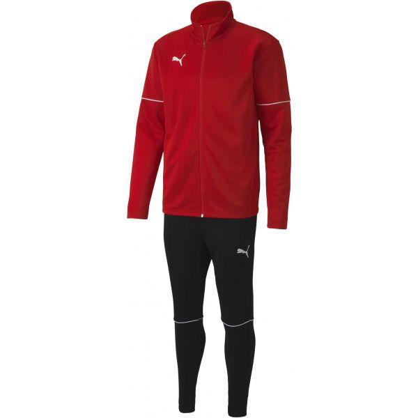 Puma Puma TEAM GOAL TRACKSUIT Мъжки спортен екип, черно, размер