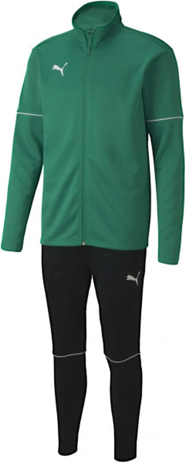 Puma Puma TEAM GOAL TRACKSUIT Мъжки спортен екип, черно, размер