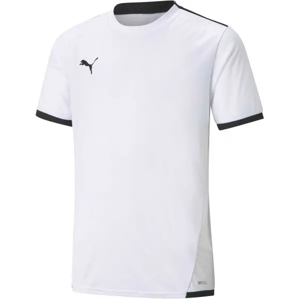 Puma Puma TEAM LIGA JERSEY JR Юношеска тениска за футбол, бяло, размер