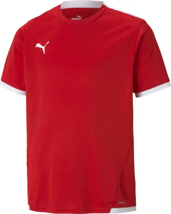 Puma Puma TEAM LIGA JERSEY JR Юношеска тениска за футбол, червено, размер