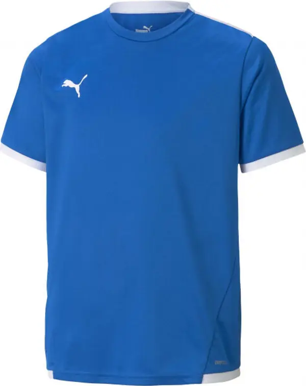 Puma Puma TEAM LIGA JERSEY JR Юношеска тениска за футбол, синьо, размер