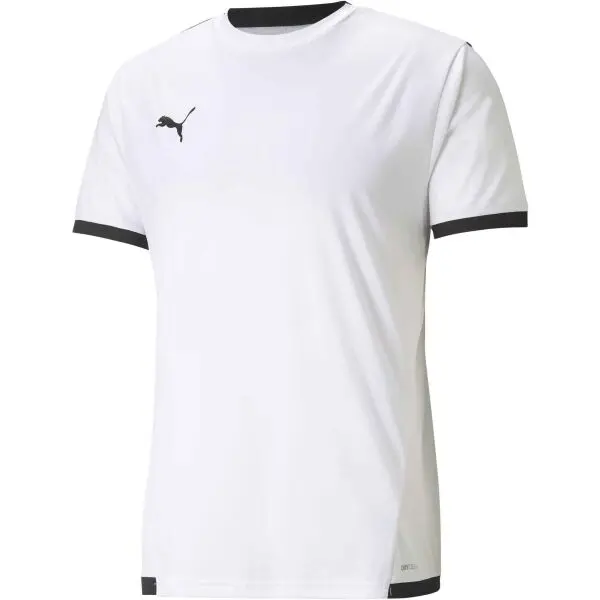 Puma Puma TEAM LIGA JERSEY Мъжка футболна тениска, бяло, размер XXL