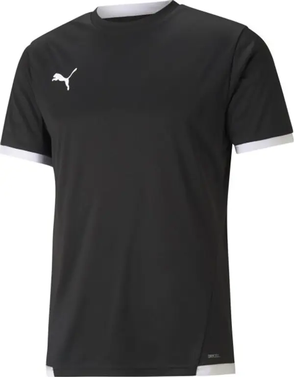 Puma Puma TEAM LIGA JERSEY Мъжка футболна тениска, черно, размер