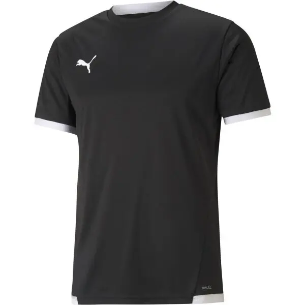 Puma Puma TEAM LIGA JERSEY Мъжка футболна тениска, черно, размер