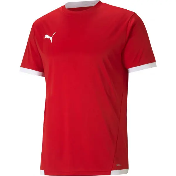 Puma Puma TEAM LIGA JERSEY Мъжка футболна тениска, червено, размер