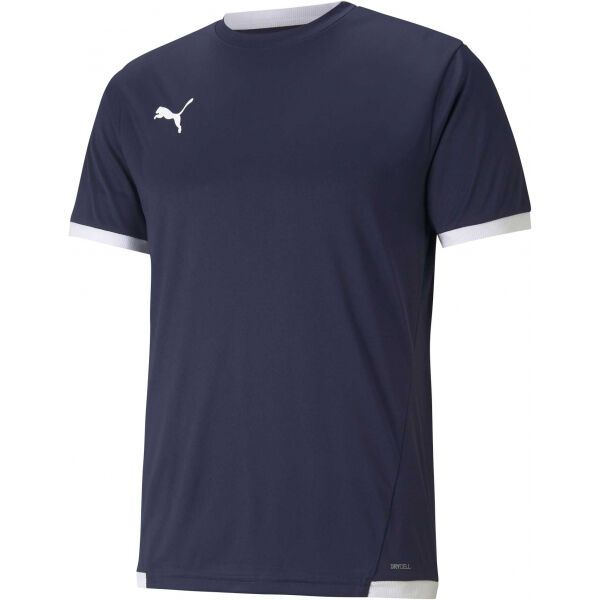 Puma Puma TEAM LIGA JERSEY Мъжка футболна тениска, тъмносин, размер
