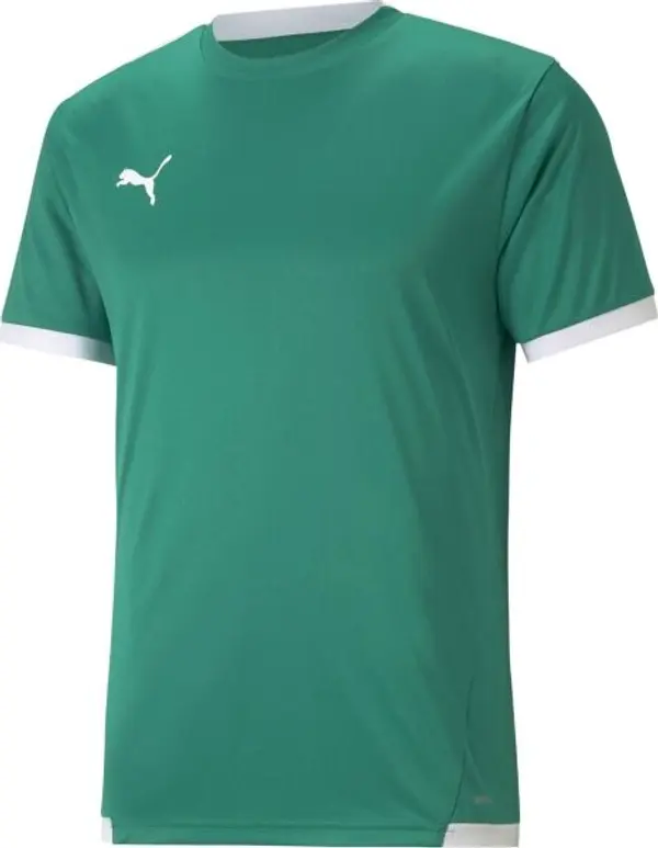 Puma Puma TEAM LIGA JERSEY Мъжка футболна тениска, зелено, размер