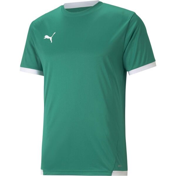 Puma Puma TEAM LIGA JERSEY Мъжка футболна тениска, зелено, размер
