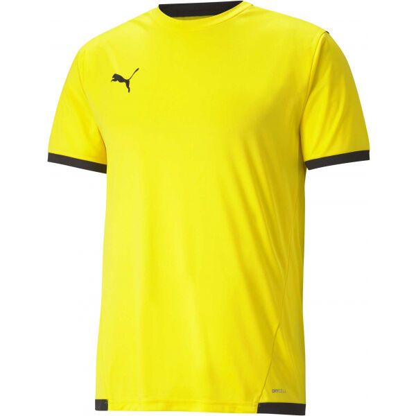 Puma Puma TEAM LIGA JERSEY Мъжка футболна тениска, жълто, размер