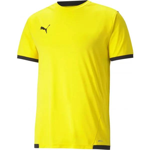 Puma Puma TEAM LIGA JERSEY Мъжка футболна тениска, жълто, размер XXL