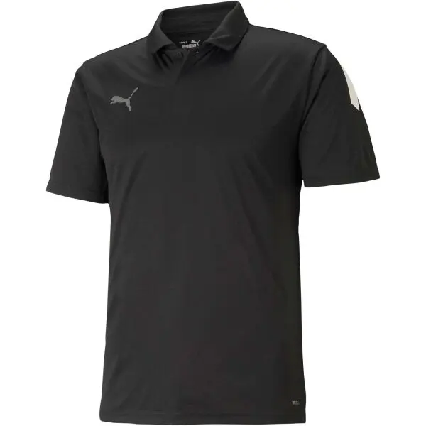 Puma Puma TEAM LIGA SIDELINE POLO SHIRT Мъжка тениска с яка, черно, размер