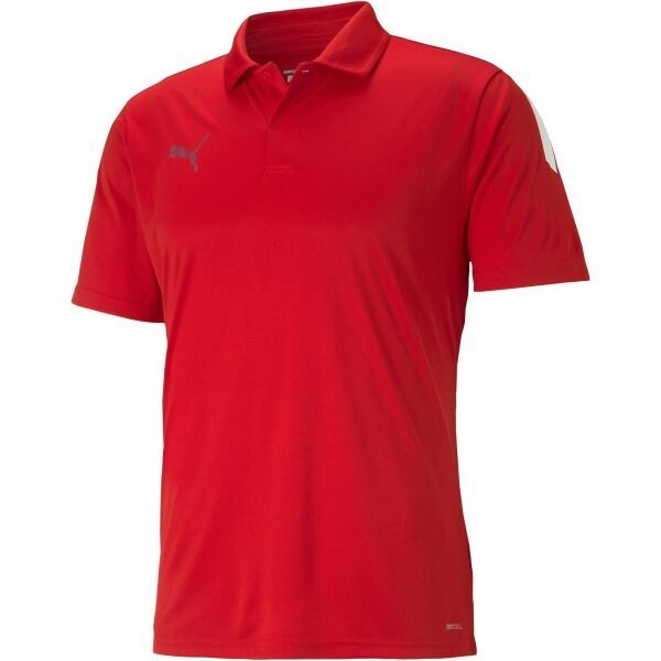 Puma Puma TEAM LIGA SIDELINE POLO SHIRT Мъжка тениска с яка, червено, размер