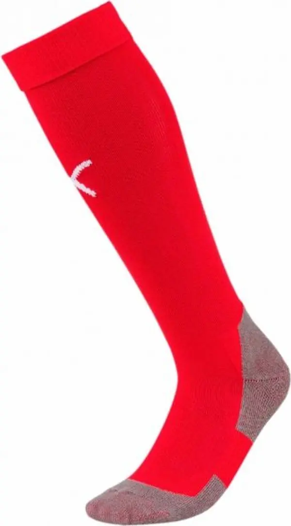 Puma Puma TEAM LIGA SOCKS Мъжки футболни чорапи, червено, размер 31-34
