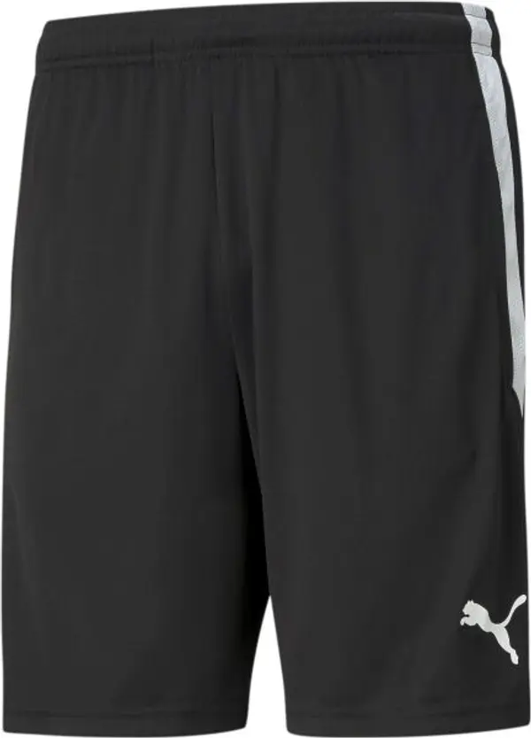 Puma Puma TEAM LIGA TRAINING SHORTS Мъжки къси панталони за футбол, черно, размер XXXL