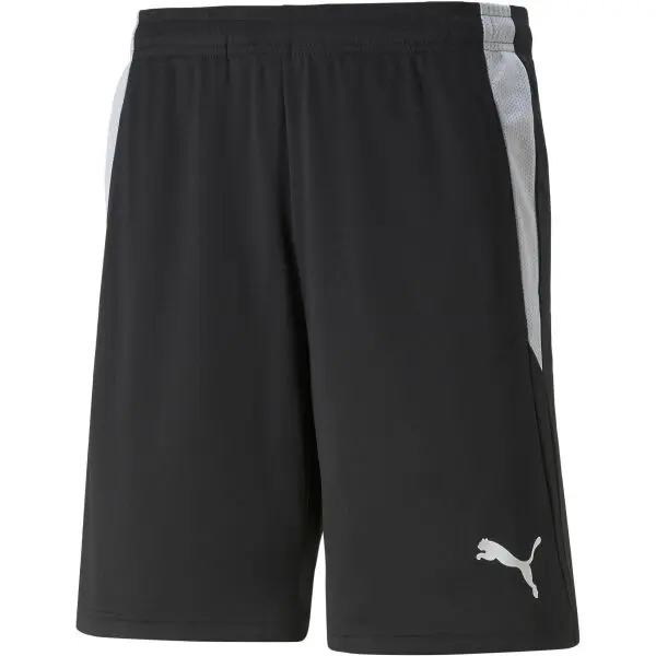 Puma Puma TEAM LIGA TRAINING SHORTS Мъжки къси панталони за футбол, черно, размер XXXL