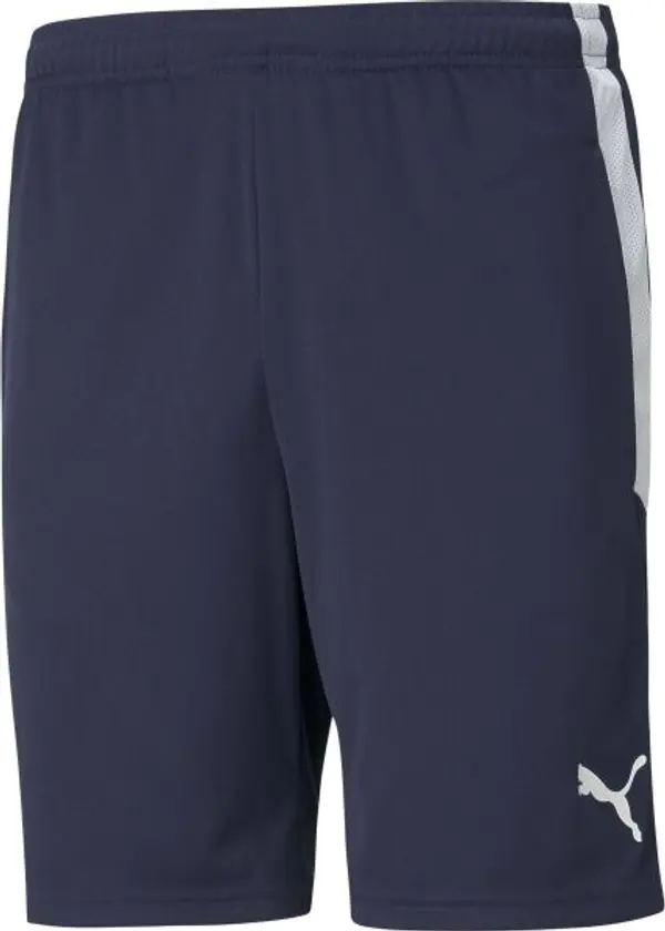 Puma Puma TEAM LIGA TRAINING SHORTS Мъжки къси панталони за футбол, тъмносин, размер