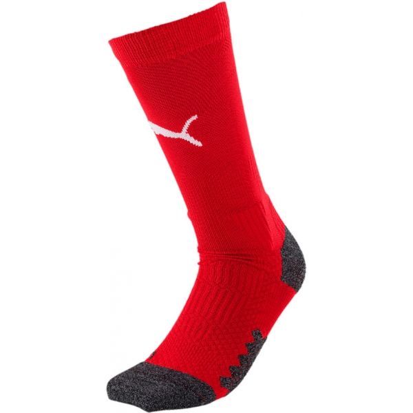 Puma Puma TEAM LIGA TRAINING SOCK Мъжки футболни чорапи, червено, размер