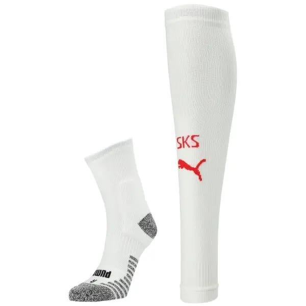 Puma Puma TEAM SKS BAND SOCKS Мъжки футболни наколенки, бяло, размер 47-49