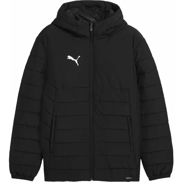 Puma Puma TEAMADDITIONS HOODED PADDED JACKET Мъжко яке, черно, размер