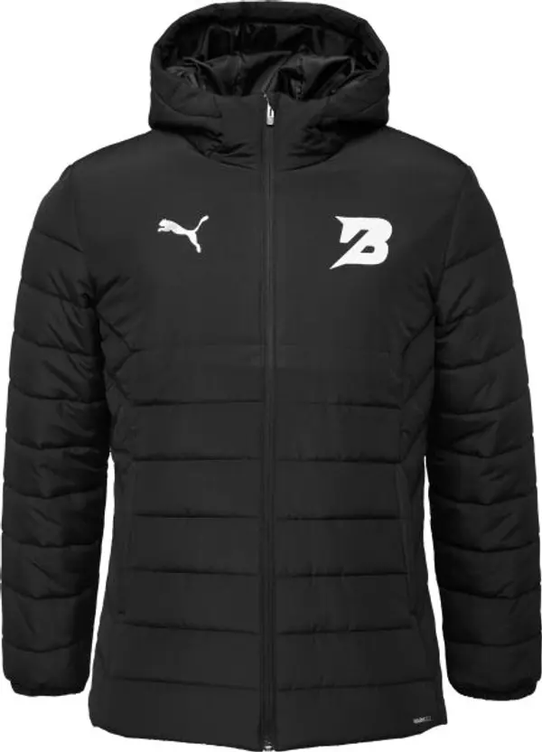 Puma Puma TEAMADDITIONS HOODED PADDED JACKET Мъжко яке, черно, размер