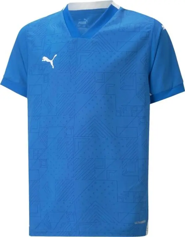 Puma Puma TEAMCUP JERSEY JR Детска футболна тениска, синьо, размер