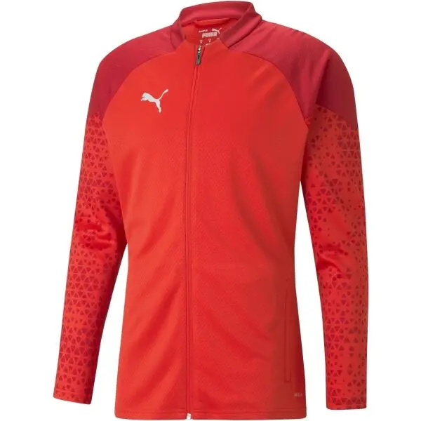 Puma Puma TEAMCUP TRAINING JACKET Мъжко футболно яке, червено, размер