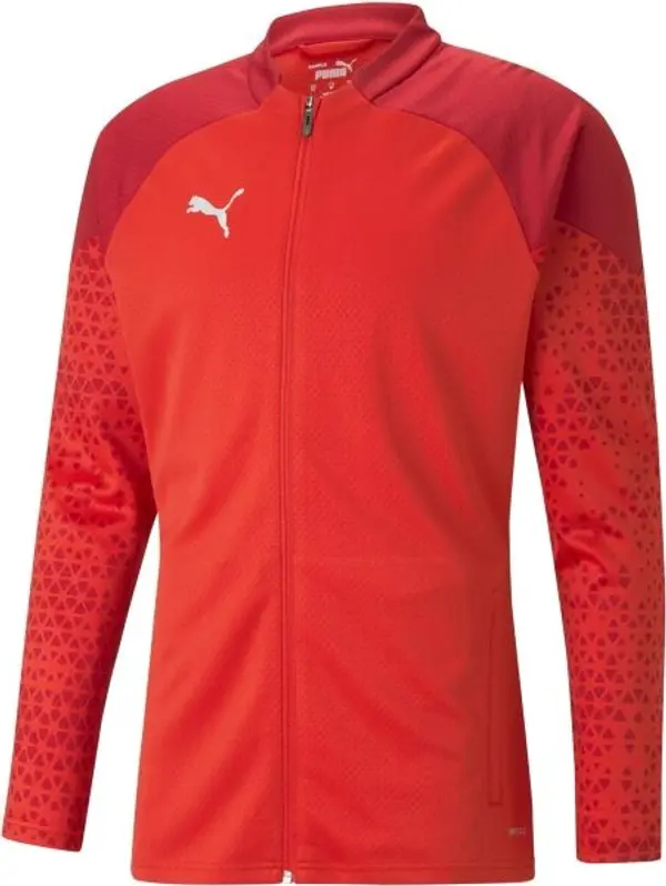 Puma Puma TEAMCUP TRAINING JACKET Мъжко футболно яке, червено, размер