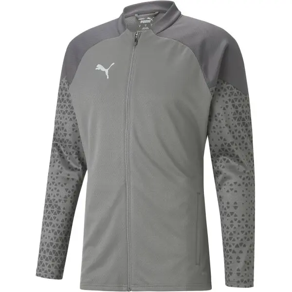 Puma Puma TEAMCUP TRAINING JACKET Мъжко футболно яке, сиво, размер