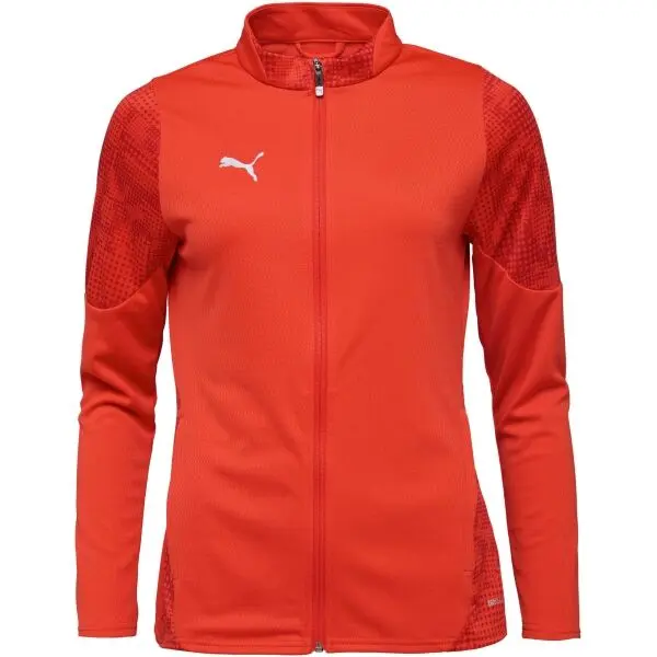Puma Puma TEAMCUP TRAINING JACKET W Дамско футболно яке, червено, размер