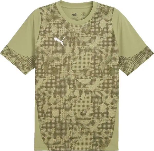 Puma Puma TEAMCUP TRAINING JERSEY Мъжка  фланелка, khaki, размер