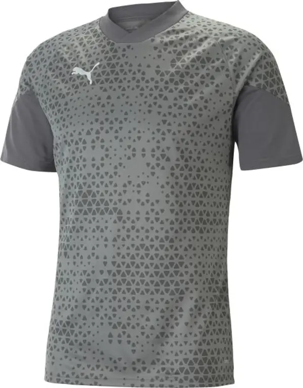 Puma Puma TEAMCUP TRAINING JERSEY Мъжка  фланелка, сиво, размер