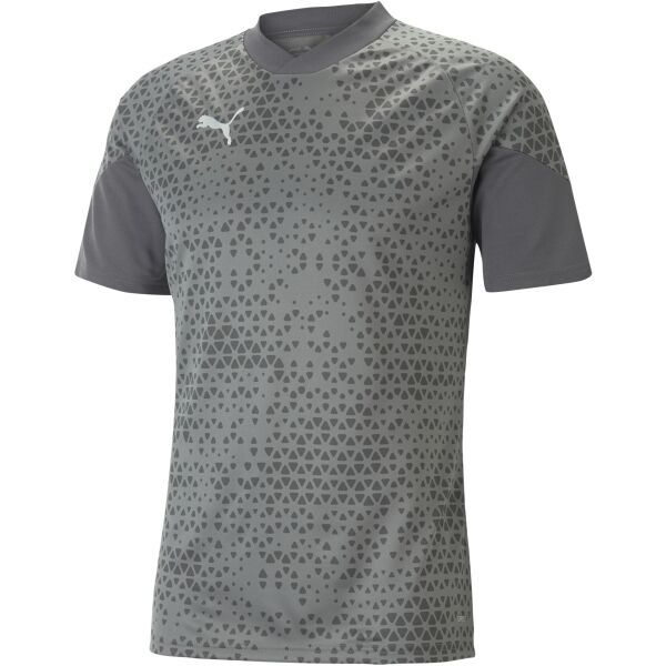 Puma Puma TEAMCUP TRAINING JERSEY Мъжка  фланелка, сиво, размер