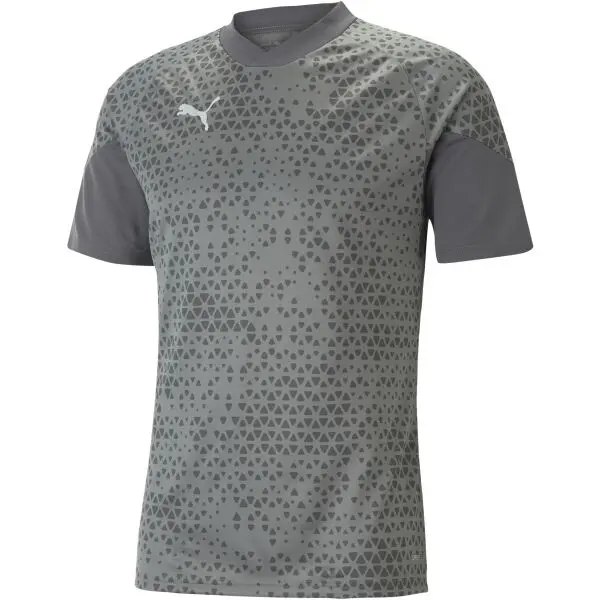 Puma Puma TEAMCUP TRAINING JERSEY Мъжка  фланелка, сиво, размер