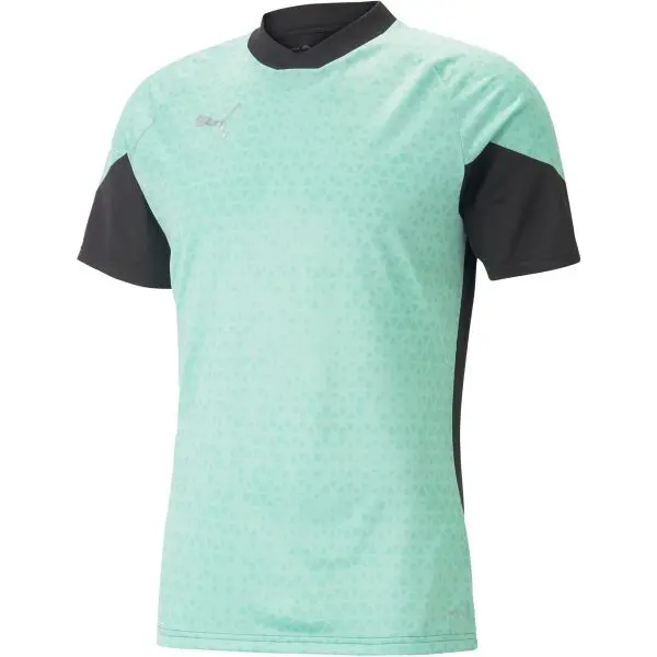 Puma Puma TEAMCUP TRAINING JERSEY Мъжка  фланелка, светло-зелено, размер