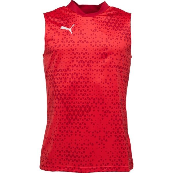 Puma Puma TEAMCUP TRAINING JERSEY SL Мъжки футболни шорти, червено, размер